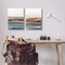 Stupell Industries Coastal Beach Impression 2pc Canvas Wall Art Set Design by Ethan Harper